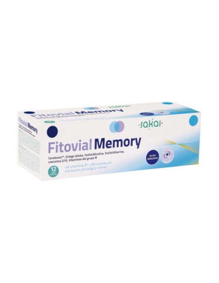 Fitovial Memory 12 viales Sakai