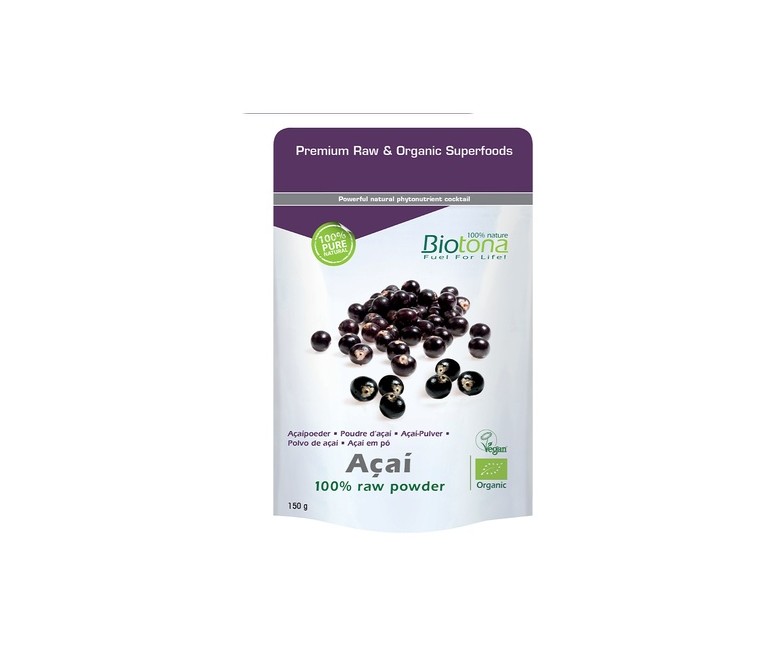 Açaí Raw Power Bio 150 g Biotona