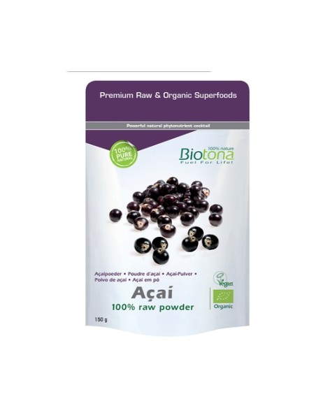 Açaí Raw Power Bio 150 g Biotona