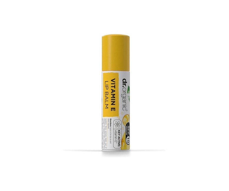 Bálsamo labial orgánico con Vitamina E 5,7 g Dr. Organic