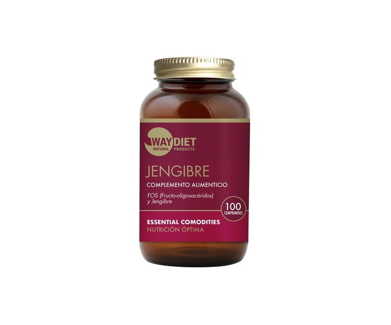 Jengibre 100 comprimidos de 502.5mg Waydiet