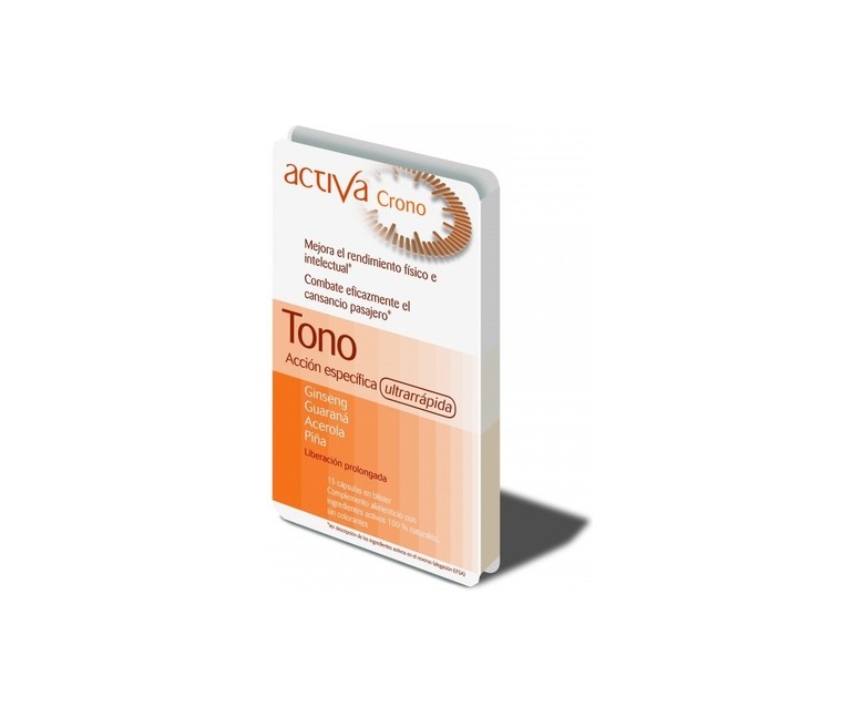 Crono tono 15 cápsulas vegetales Activa