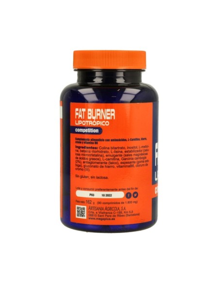 Fat Burner Competition (Lipotrópico) 90 comprimidos Mega Plus