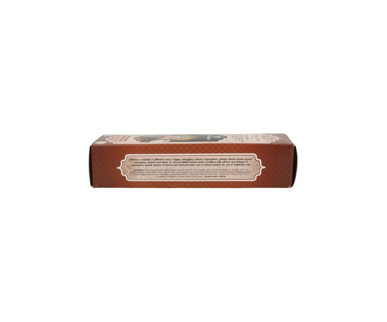 Henna colorante en pasta Castaño oscuro 200 ml (Castaño oscuro) Radhe Shyam
