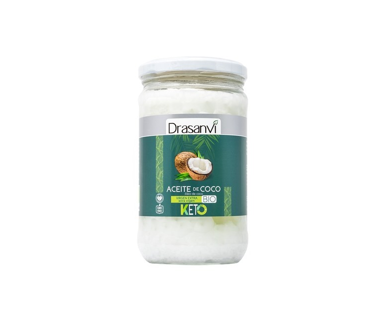Aceite coco virgen bio keto 500 ml de aceite Drasanvi