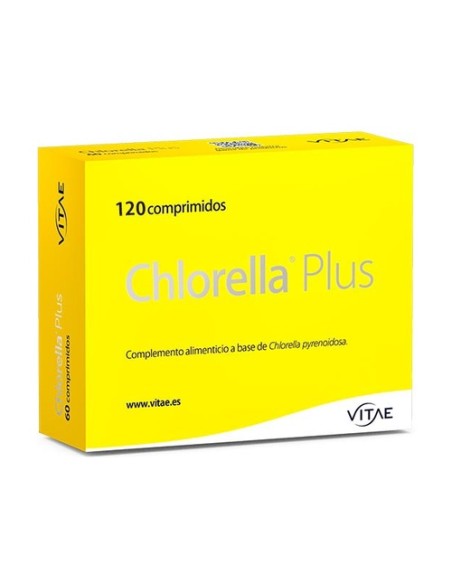 Chlorella Plus 120 comprimidos de 1000mg Vitae