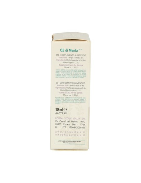 Quinta Esencia Menta 10 ml Forza Vitale