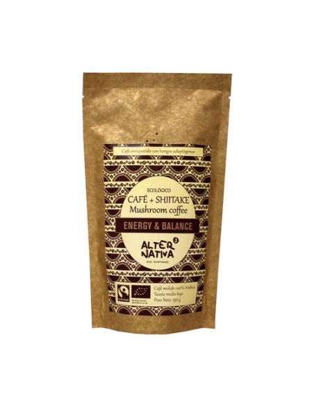 Café con Shiitake molido Bio 150 g Alternativa3