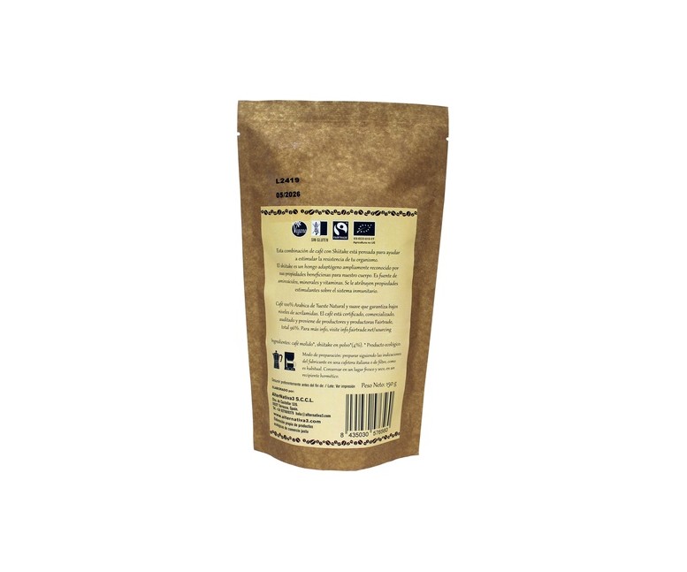 Café con Shiitake molido Bio 150 g Alternativa3