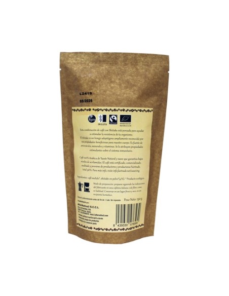 Café con Shiitake molido Bio 150 g Alternativa3