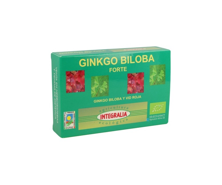 Ginkgo Biloba Forte Eco 60 cápsulas Integralia