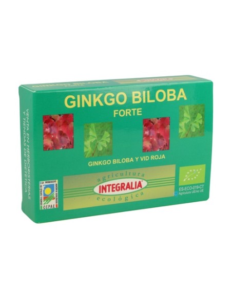 Ginkgo Biloba Forte Eco 60 cápsulas Integralia