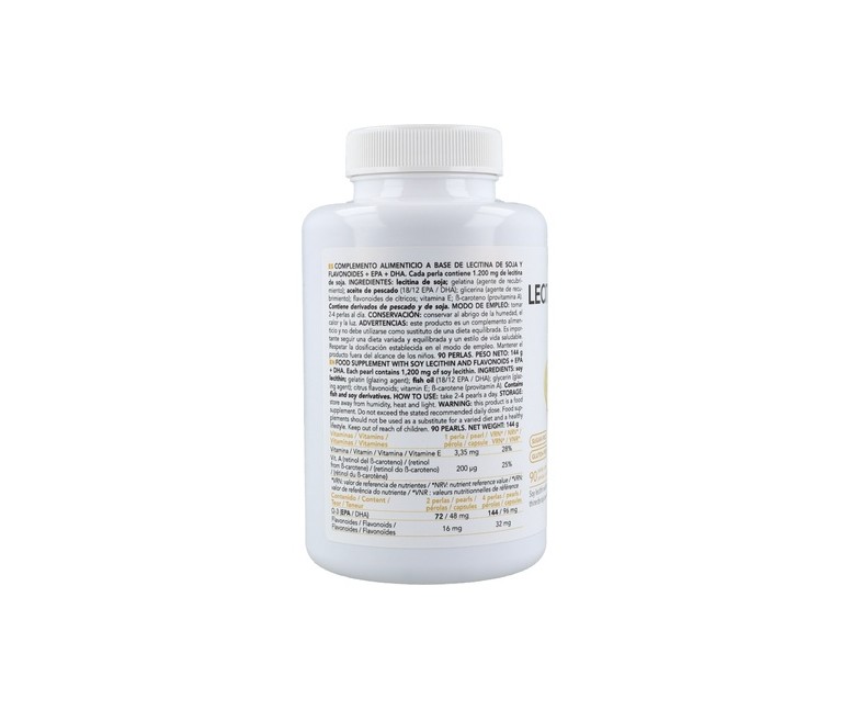 Lecitina de Soja con Flavonoides 90 perlas Intersa