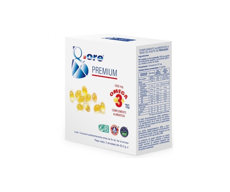 Q.ore Premium Omega 3 120 perlas Anroch Fharma