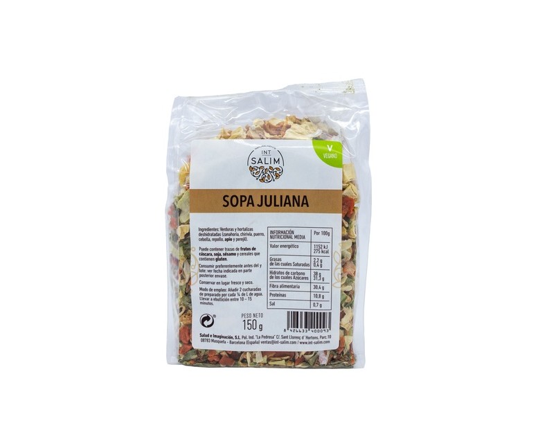 Sopa juliana 150 g Int-Salim