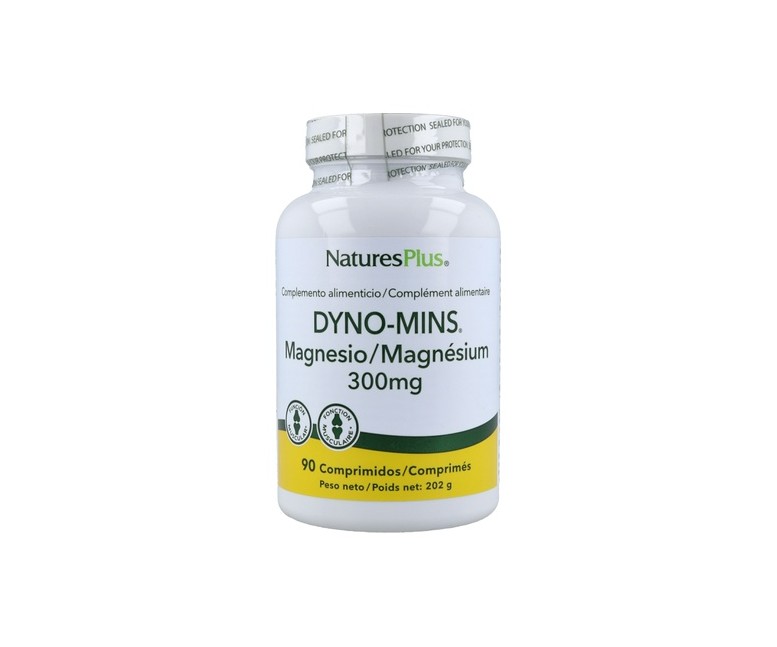 Dyno-Mins Magnesio 90 comprimidos de 300mg Natures Plus