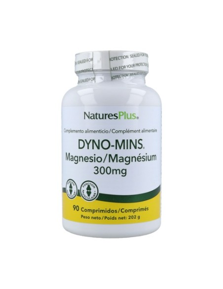 Dyno-Mins Magnesio 90 comprimidos de 300mg Natures Plus