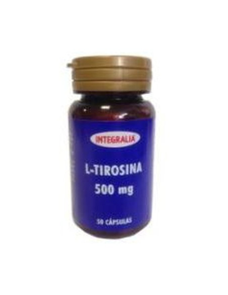L-Tirosina 50 cápsulas de 500mg Integralia