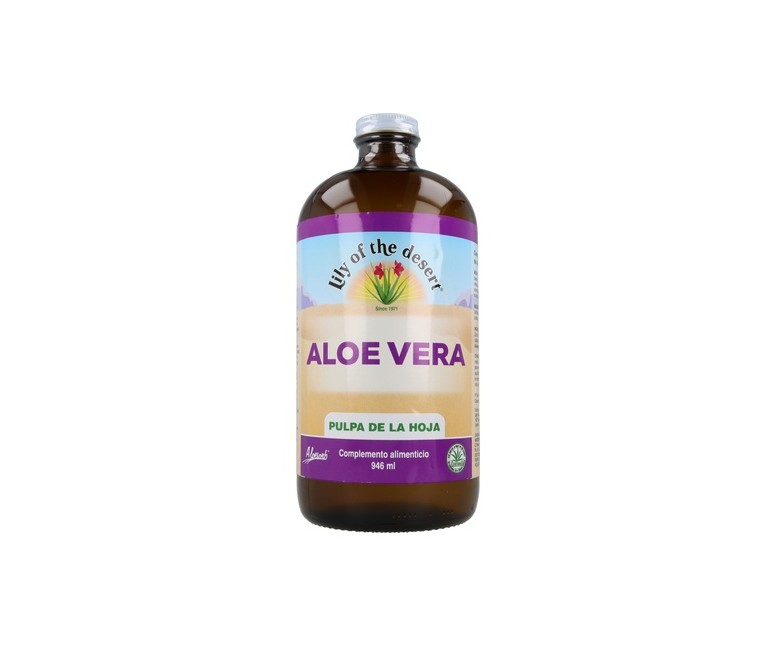 Zumo Aloe Vera (Pulpa de Hoja) 946 ml Lily of the Desert