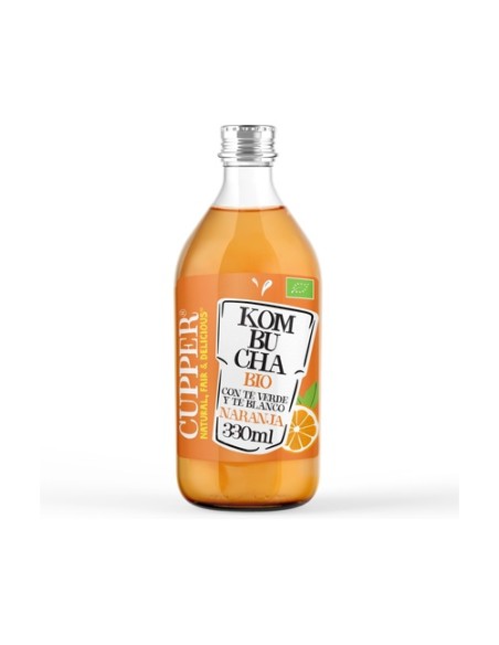 Kombucha de naranja Bio 330 ml Cupper