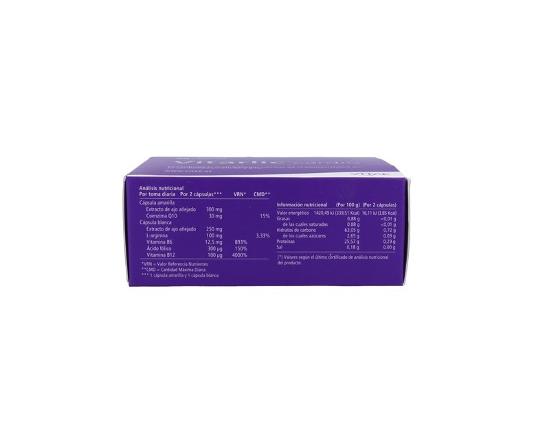 Vitarlic Cardio 60 cápsulas Vitae