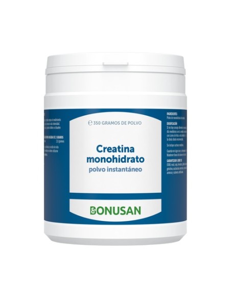 Creatina monohidrato polvo instantáneo 350 g de polvo Bonusan