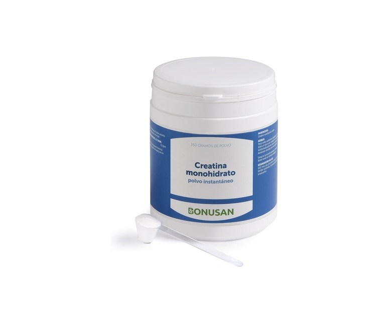 Creatina monohidrato polvo instantáneo 350 g de polvo Bonusan