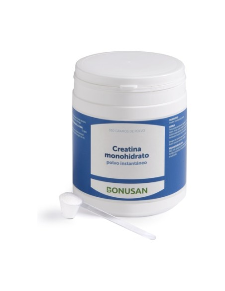 Creatina monohidrato polvo instantáneo 350 g de polvo Bonusan