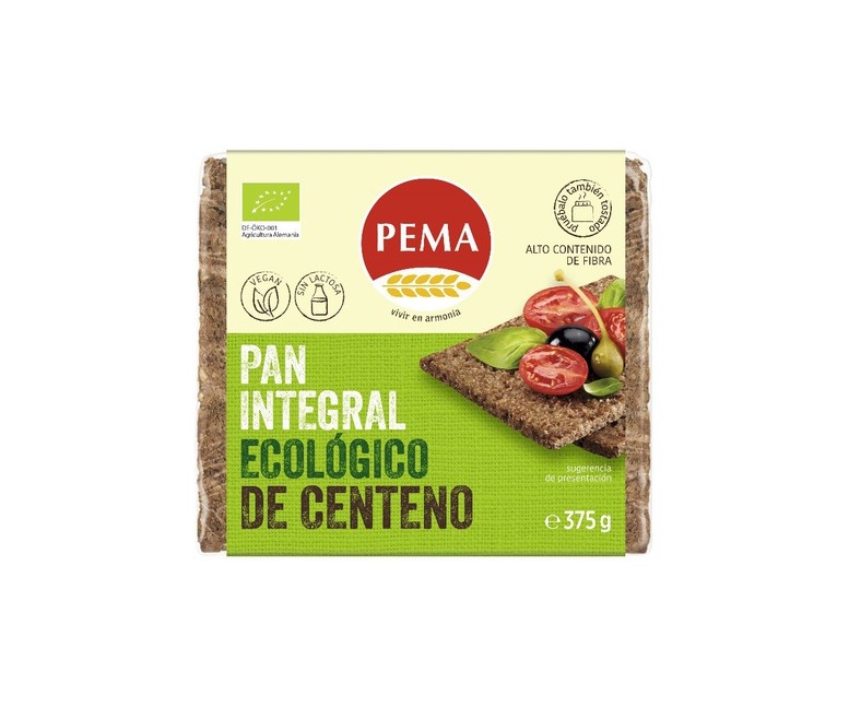 Pan de Centeno Integral 375 g Pema