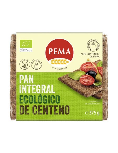Pan de Centeno Integral 375 g Pema