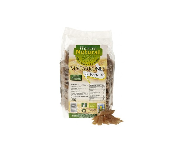 Macarrones de Espelta Eco 250 g Horno Natural