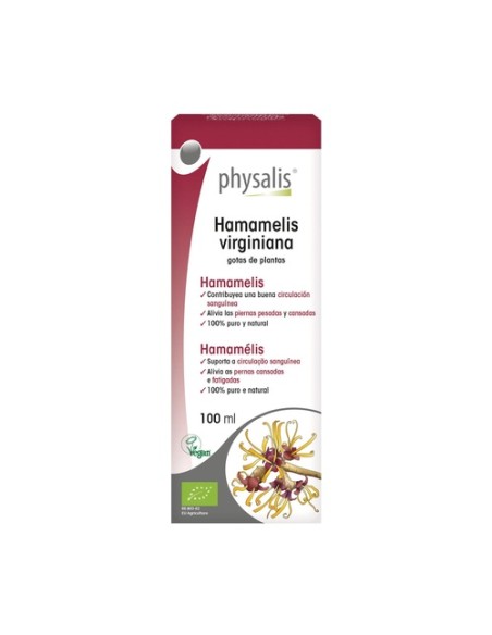 Hamamelis extracto Bio 100 ml de aceite esencial Physalis