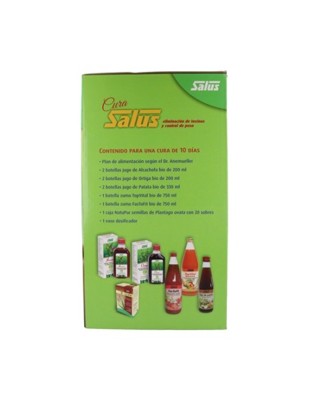 Cura Salus toxinas y control de peso 1 unidad Salus