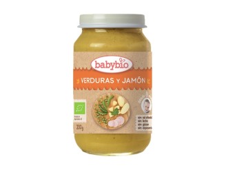 Tarrito Verduras con Jamón 8m+