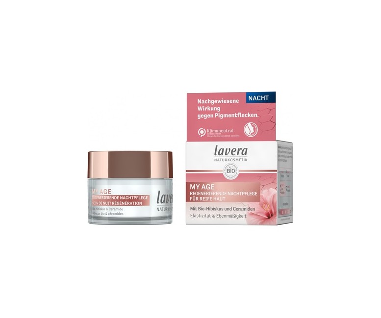 Crema de Noche Regenerante My Age 50 ml de crema Lavera