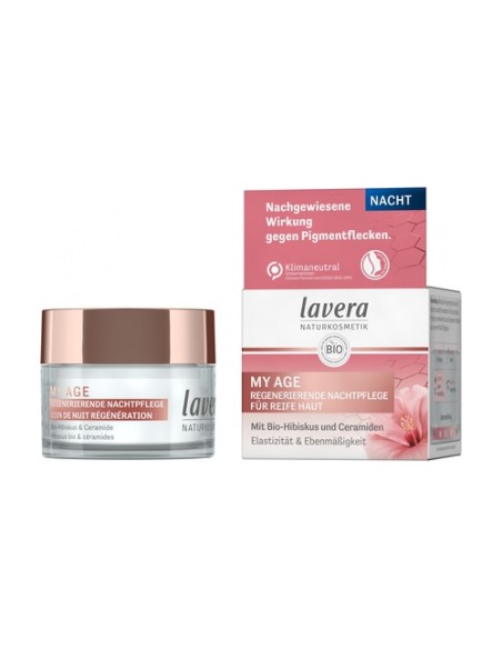 Crema de Noche Regenerante My Age 50 ml de crema Lavera