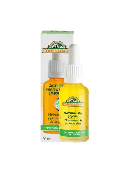 Aceite Facial 100% puro de Jojoba 30 ml de aceite Corpore Sano