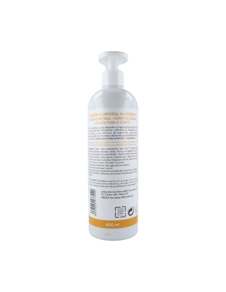 Loción Corporal Nutritiva Miel & Avena Bio 500 ml NaturaBIO Cosmetics