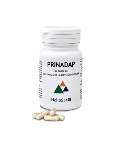 Prinadap sistema nervioso 60 cápsulas de 500mg Heliosar