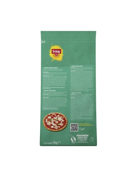 Harina mix para pan sin gluten 1 kg Schär
