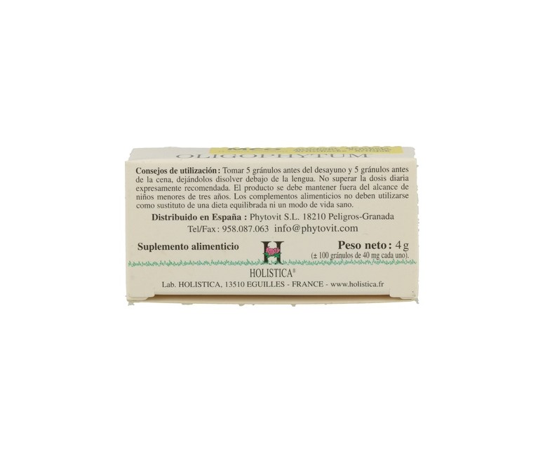 Oligophytum Manganeso Cobalto (H16 MCO) 100 comprimidos sublinguales Holistica