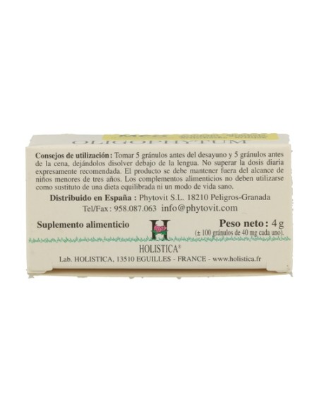 Oligophytum Manganeso Cobalto (H16 MCO) 100 comprimidos sublinguales Holistica