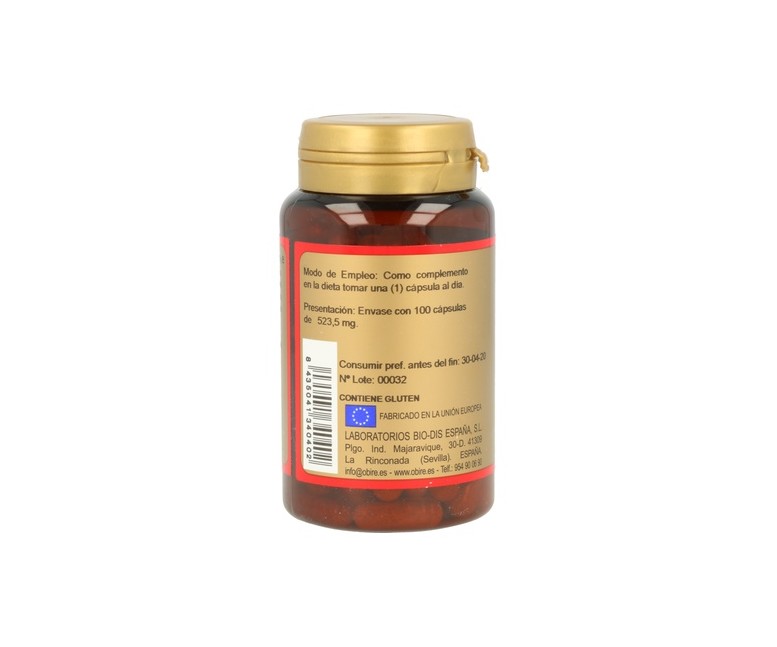 Cabellos y Uñas (levadura + Selenio) 100 cápsulas de 225mg Obire