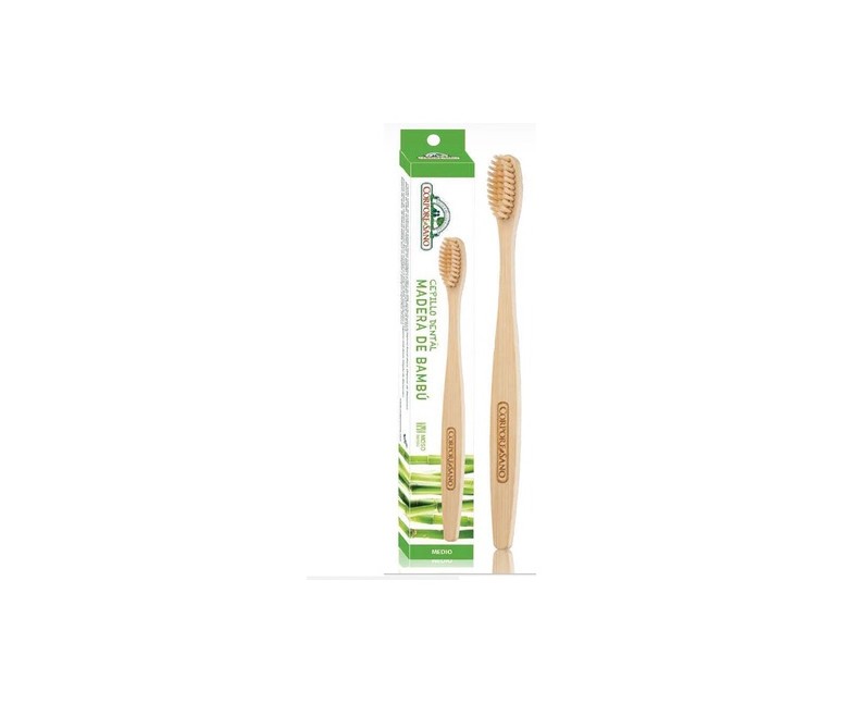 Cepillo De Dientes De Bambú 1 unidad Corpore Sano
