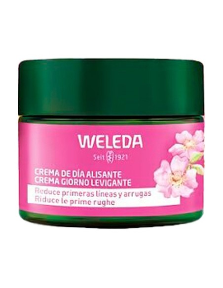 Crema de día alisante rosa mosqueta y té 40 ml Weleda