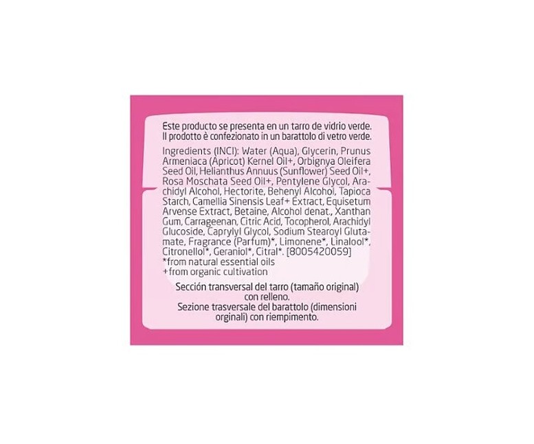 Crema de día alisante rosa mosqueta y té 40 ml Weleda