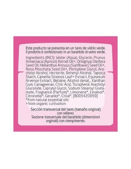Crema de día alisante rosa mosqueta y té 40 ml Weleda