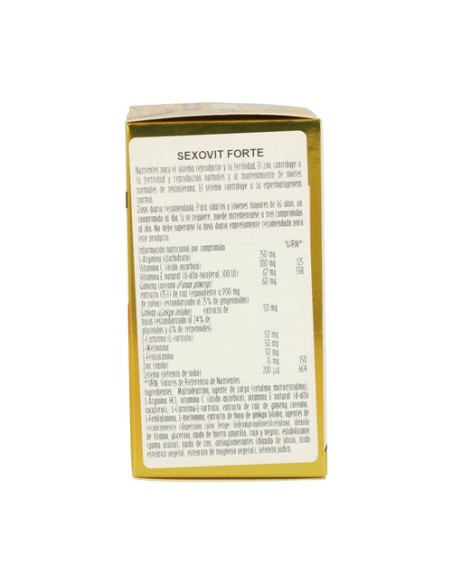 Sex-O-Vit Forte 30 comprimidos Health Aid