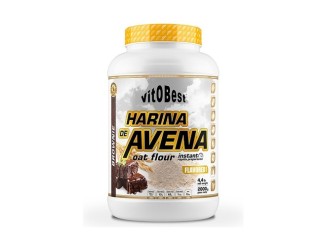 Harina de avena brownie