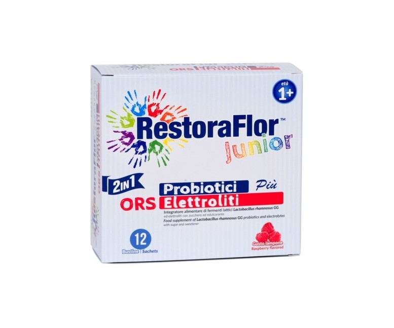 Restoraflor junior probióticos 12 sobres Uga Nutraceuticals